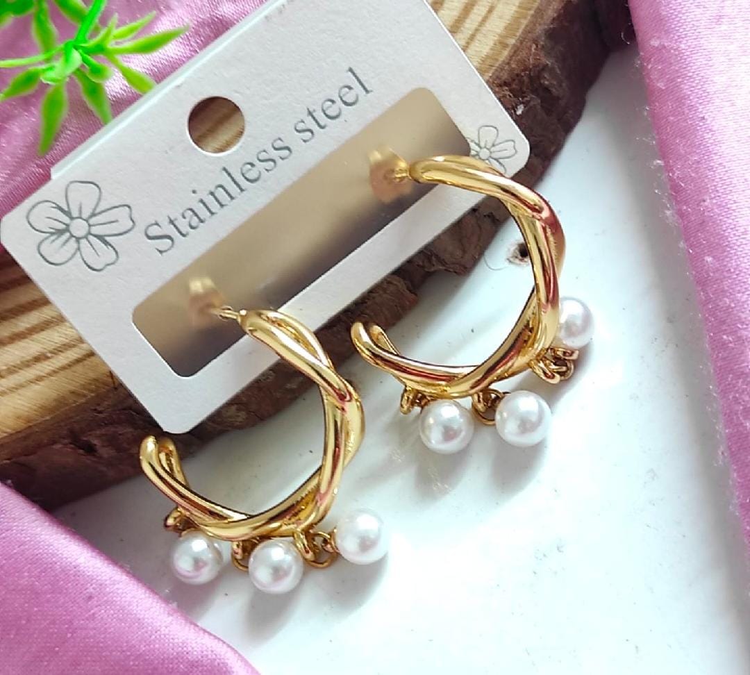 Party Wear Anti Tarnish Earrings