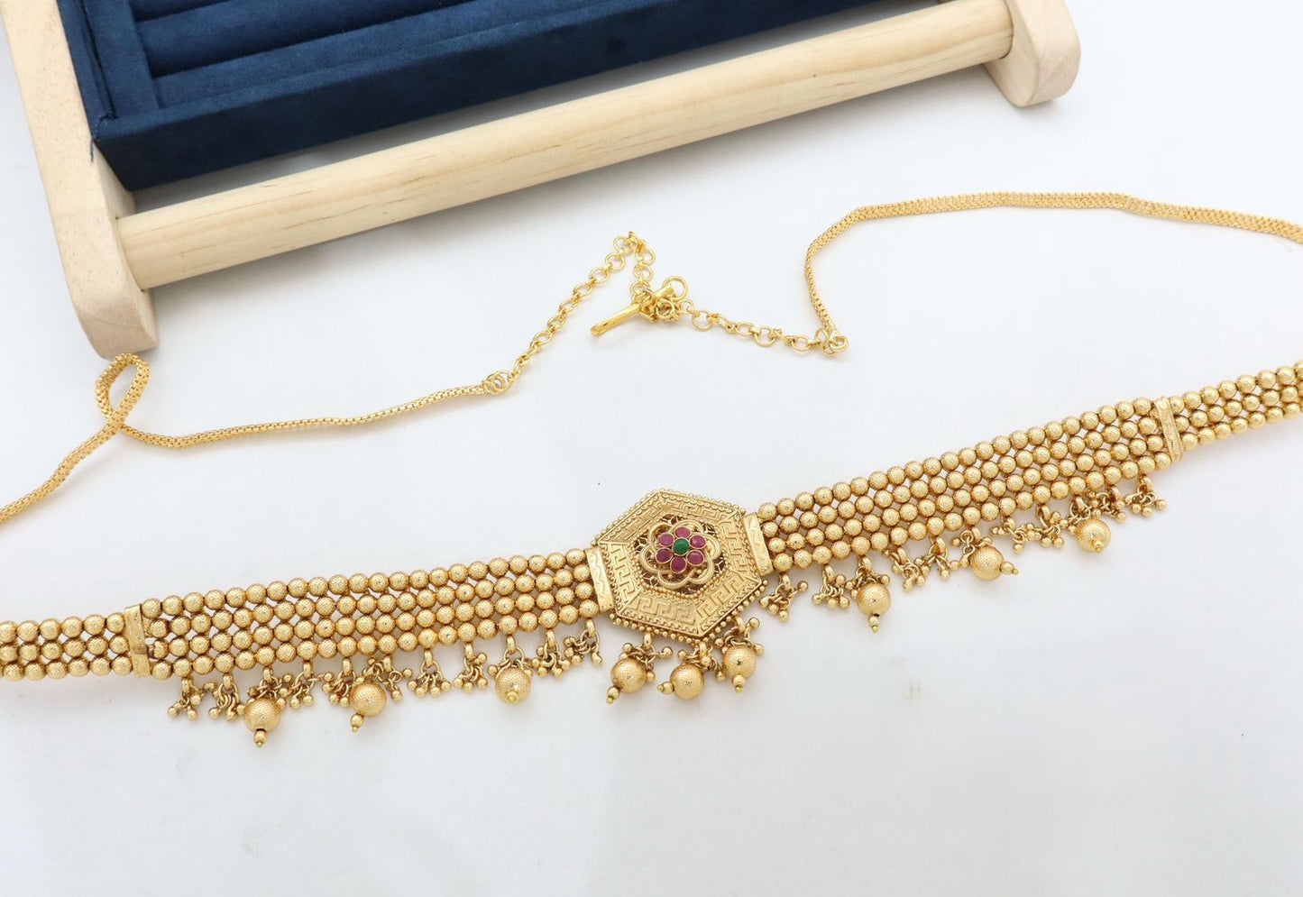 Premium HighGold Copper Kamar Belt/Hip Chain