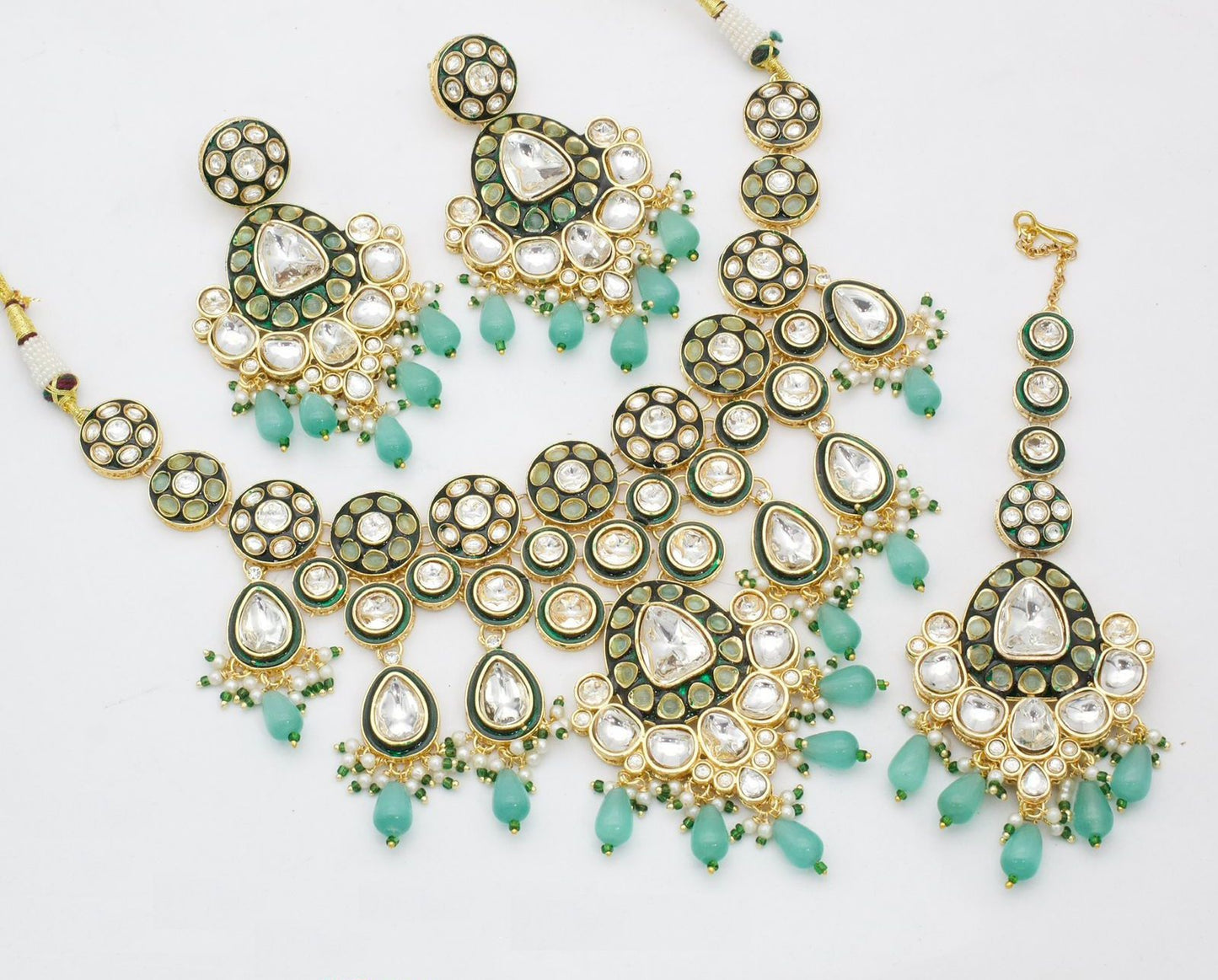 Real Polki Kundan Necklace