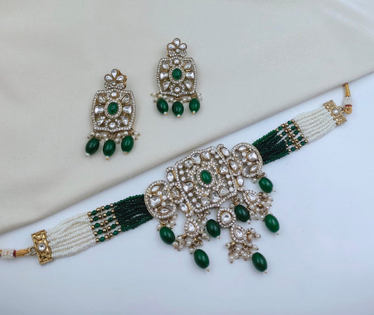 Premium kundan necklace