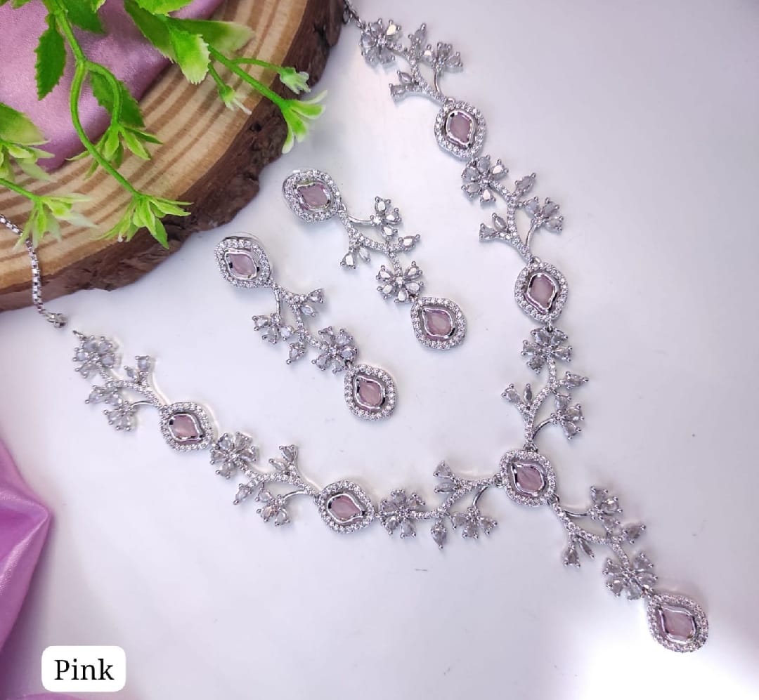 Flower AD Necklace
