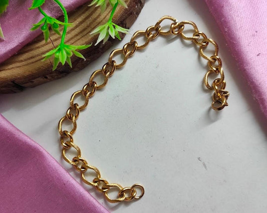 Anti Tarnish Two Tone Bracelet