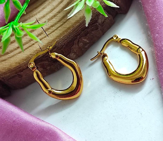 Simple Anti Tarnish Bali Earrings