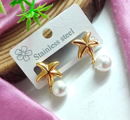 Simple Star Anti Tarnish Earrings