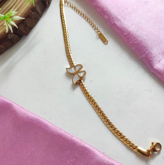 Anti Tarnish Butterfly Bracelet