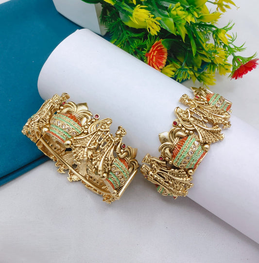 Raja Rani Kalash Openable Bangles