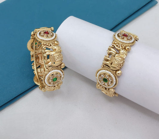 Royal Hathi Openable Bangles