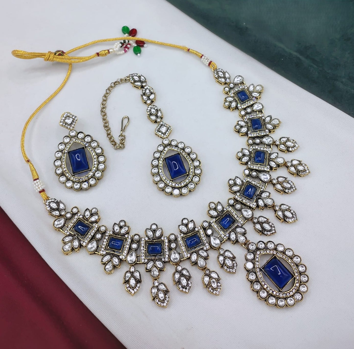 AD Polki Victorian Set