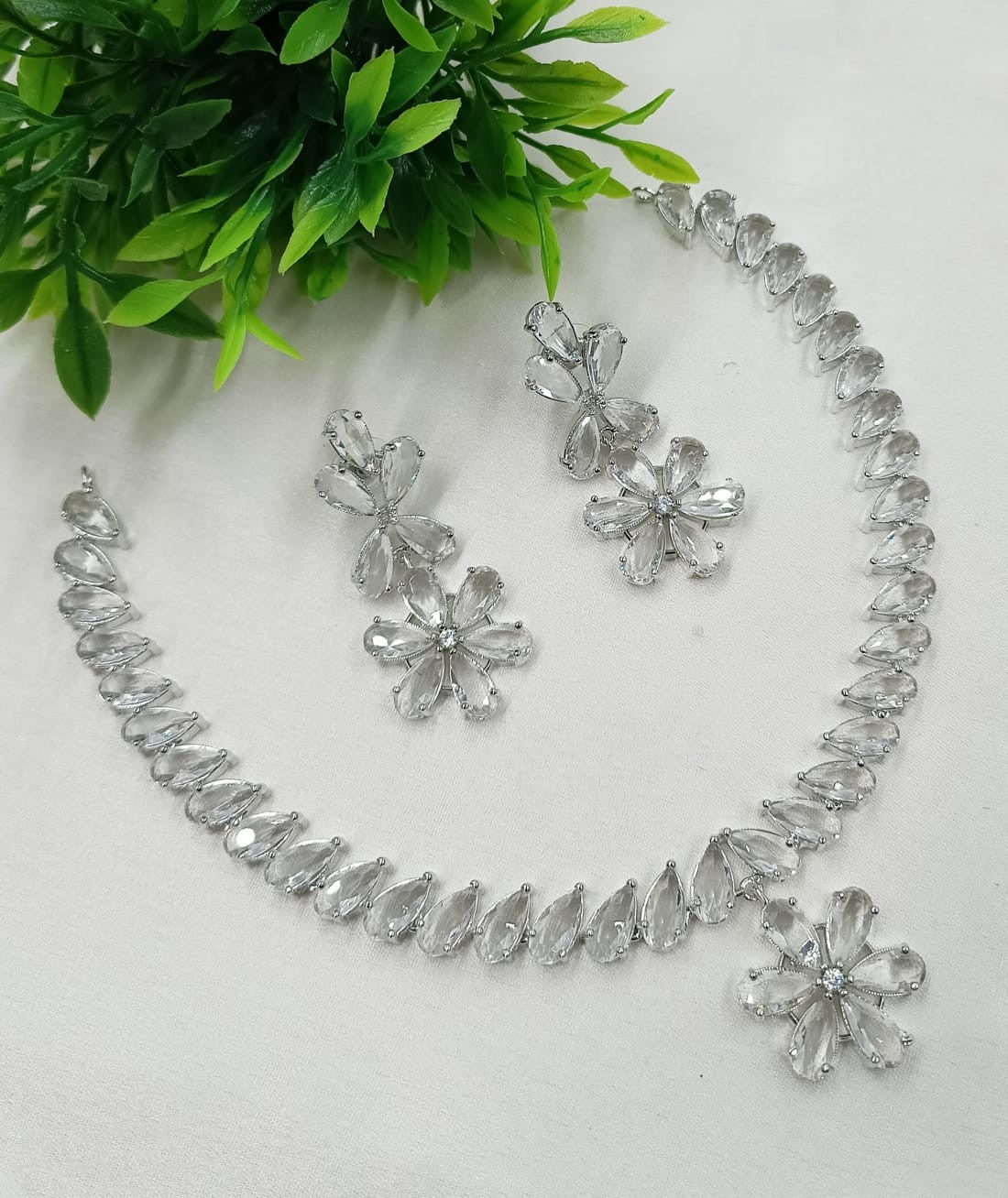Silver AD Necklace
