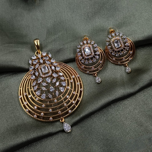 AD Circle Pendant Set
