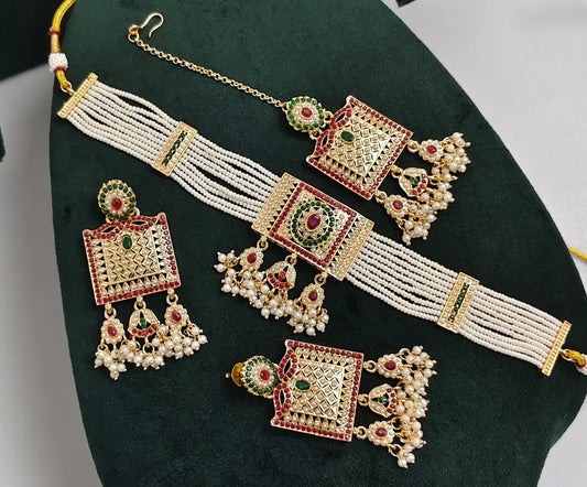 Rajasthani Pearl Choker