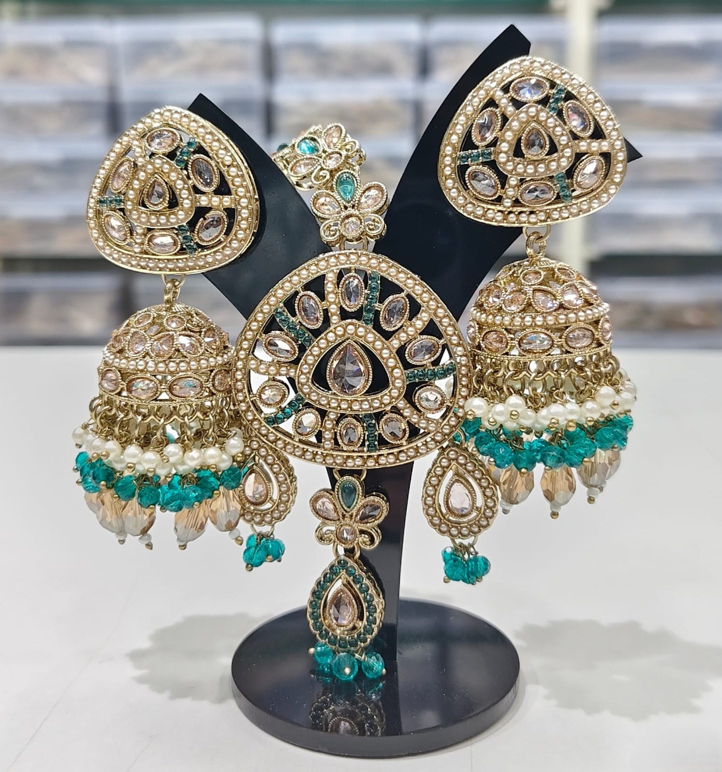 Designer Earrings Tikka