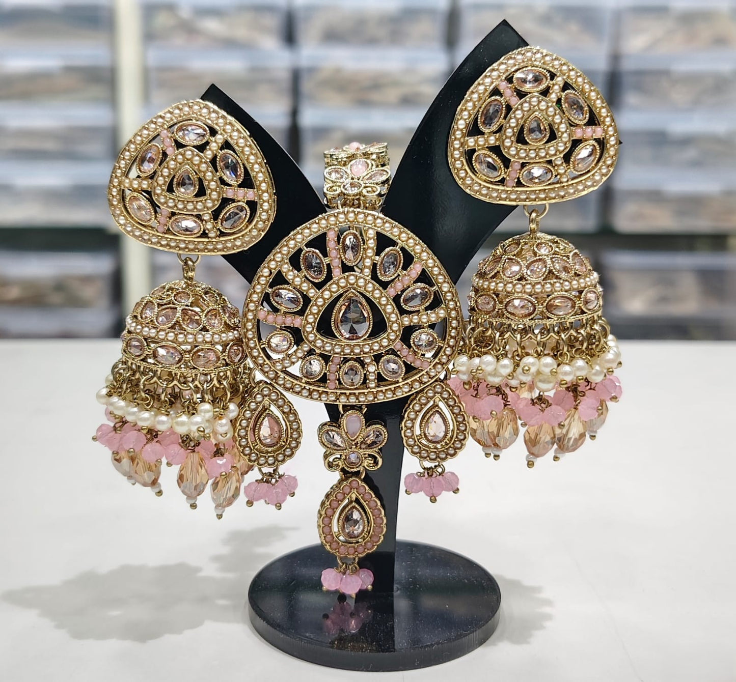 Designer Earrings Tikka