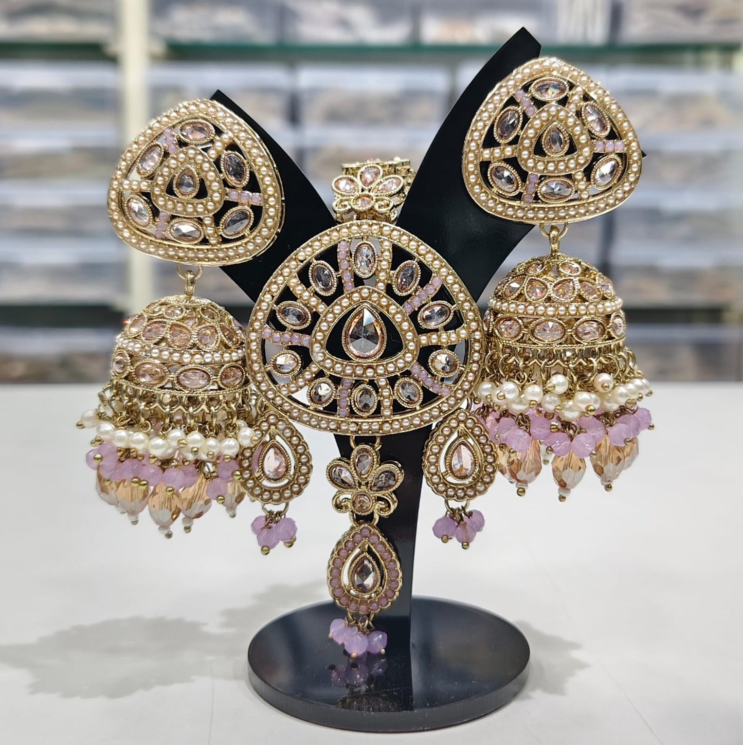 Designer Earrings Tikka