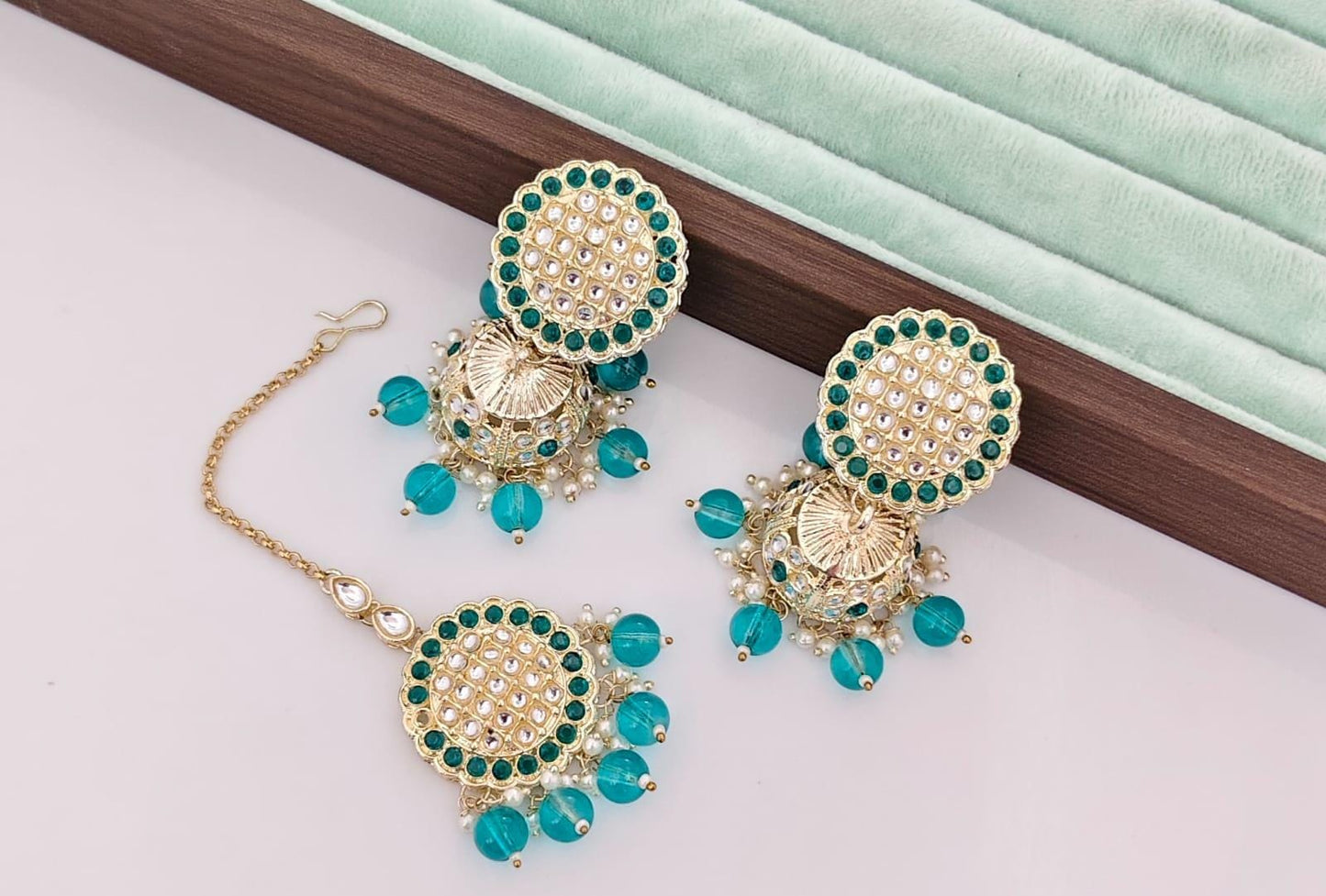 Elegance Jumka with Tikka