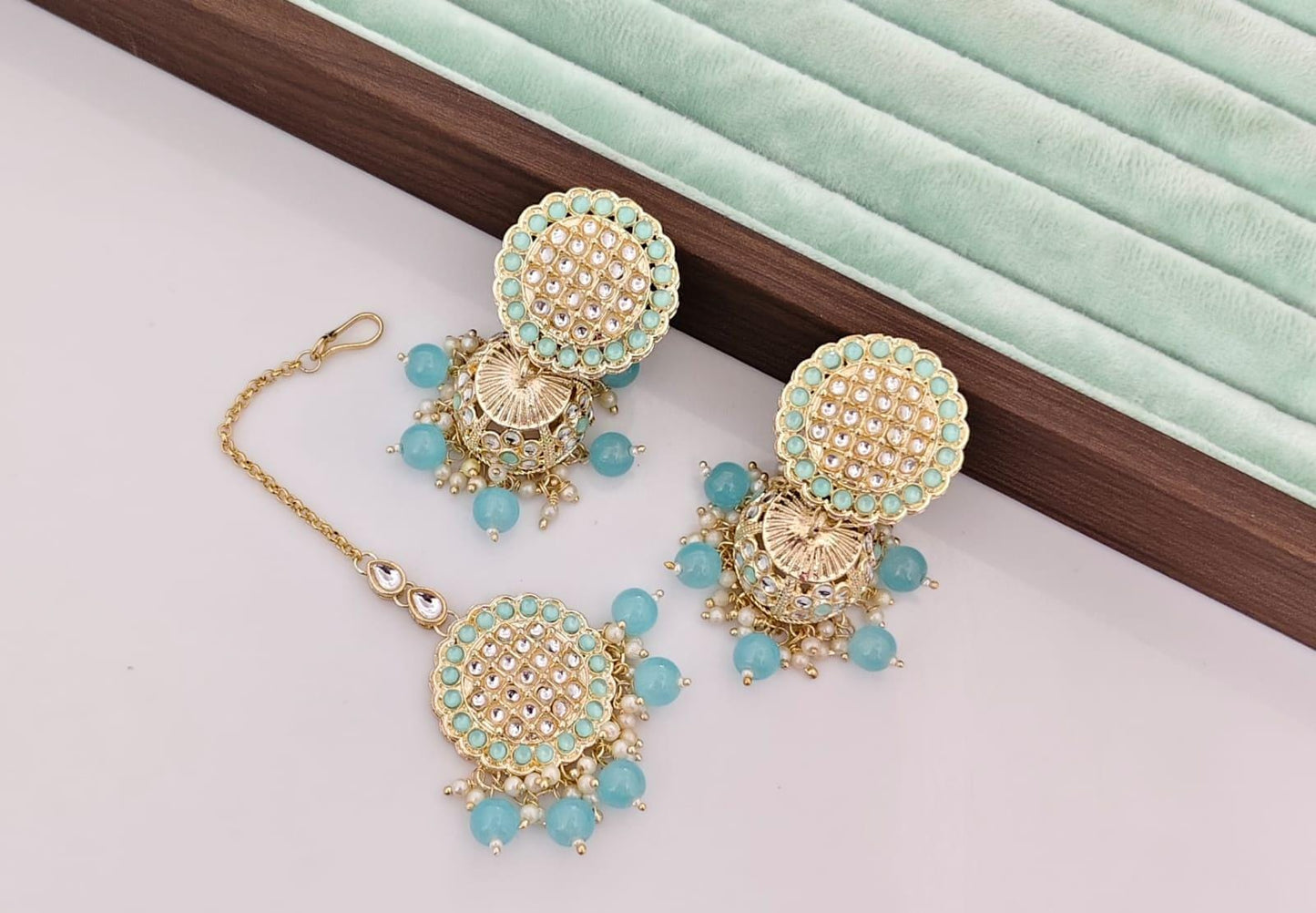 Elegance Jumka with Tikka