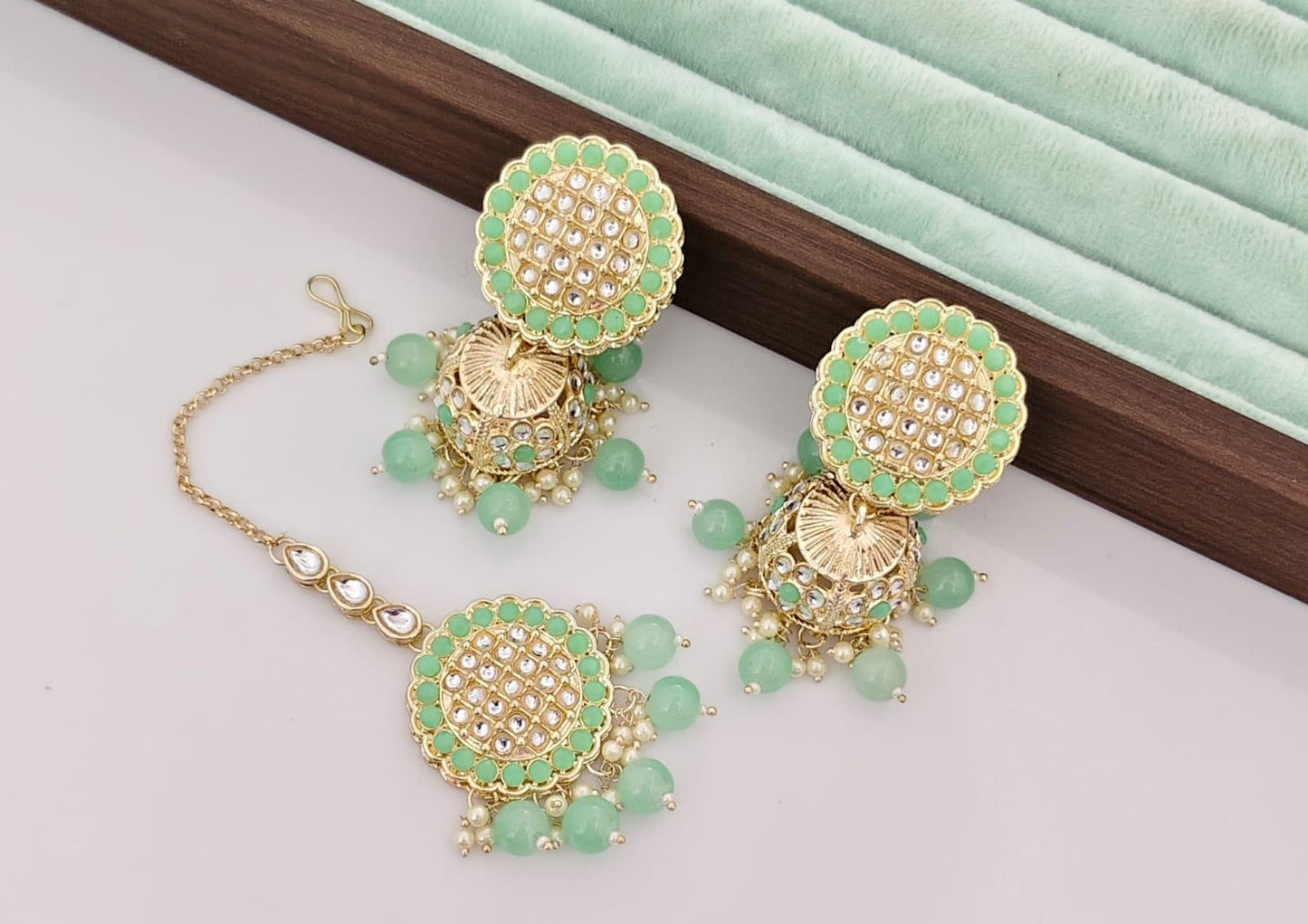 Elegance Jumka with Tikka