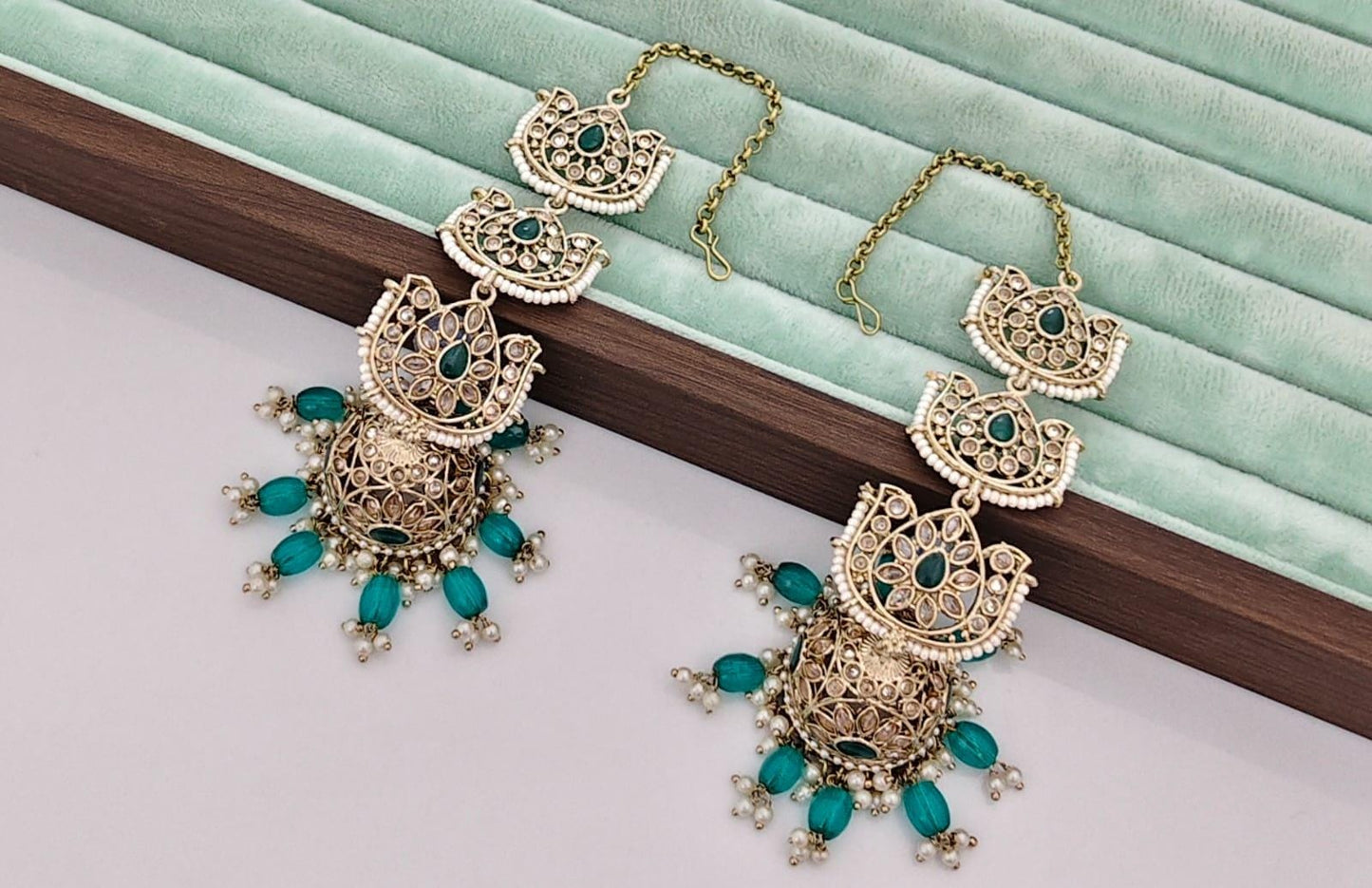 Polky Kaan Chain Earrings