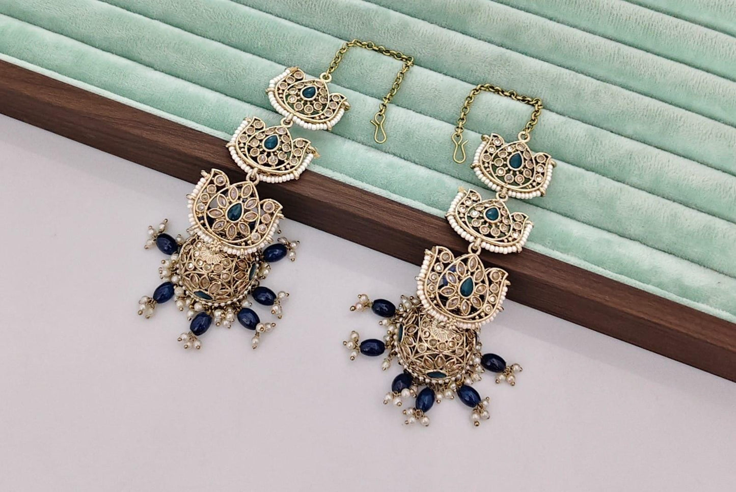 Polky Kaan Chain Earrings