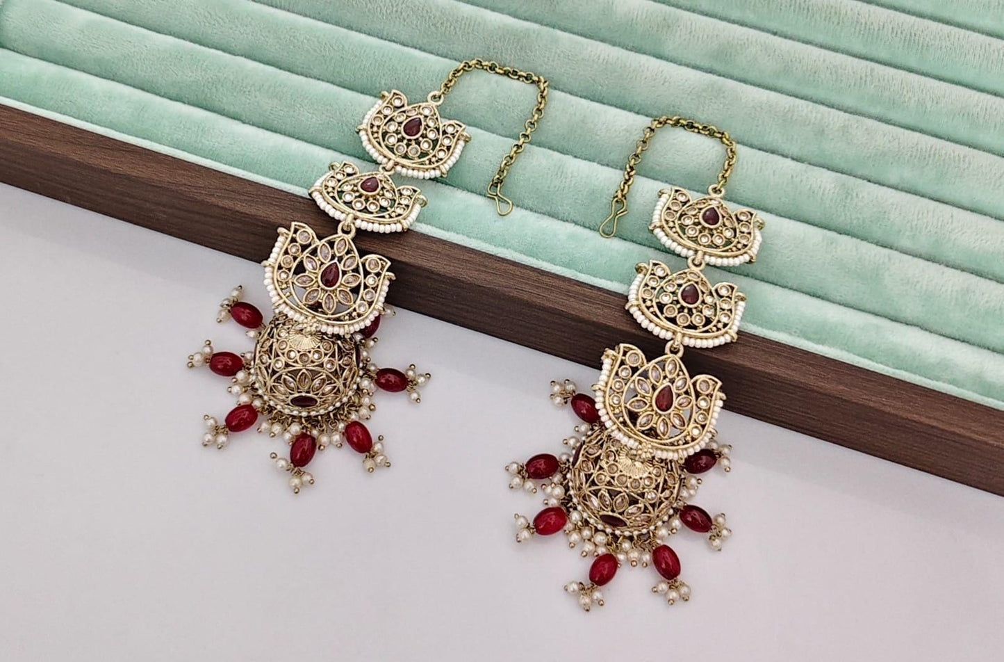 Polky Kaan Chain Earrings