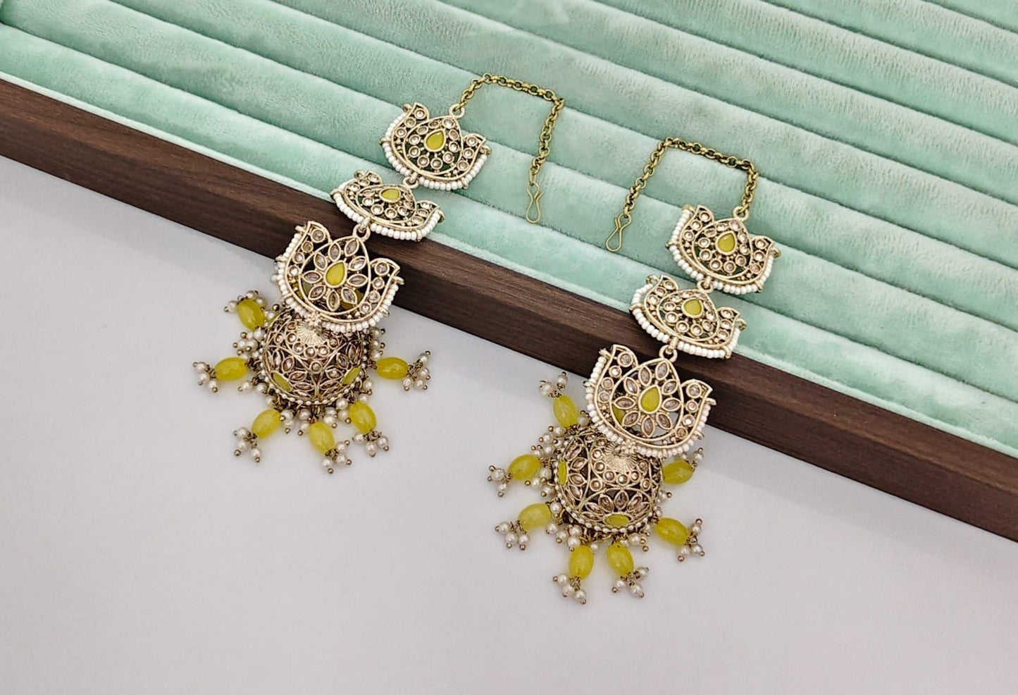 Polky Kaan Chain Earrings