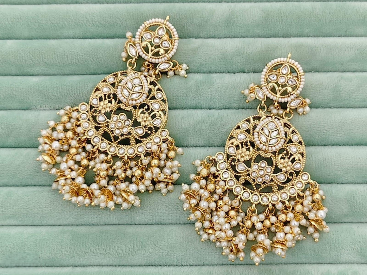 Long Golden Earrings