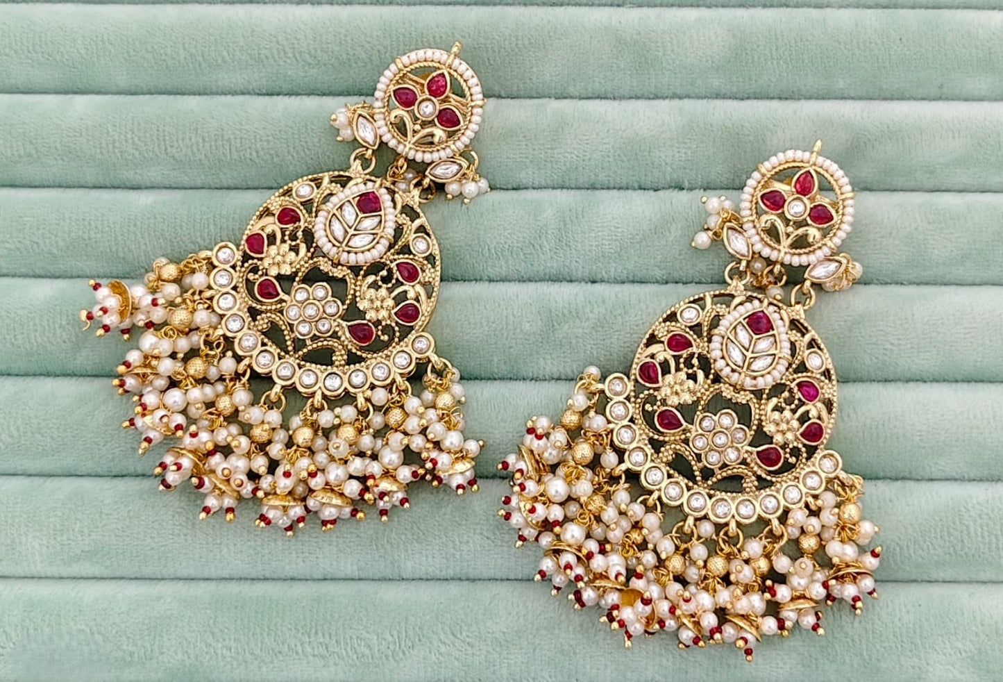 Long Golden Earrings