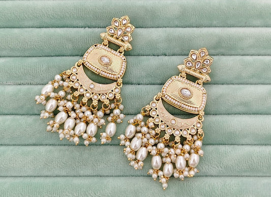 Premium Meena Paint Earrings
