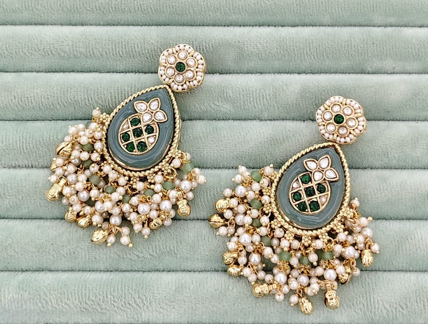 Premium Meena Paint Earrings