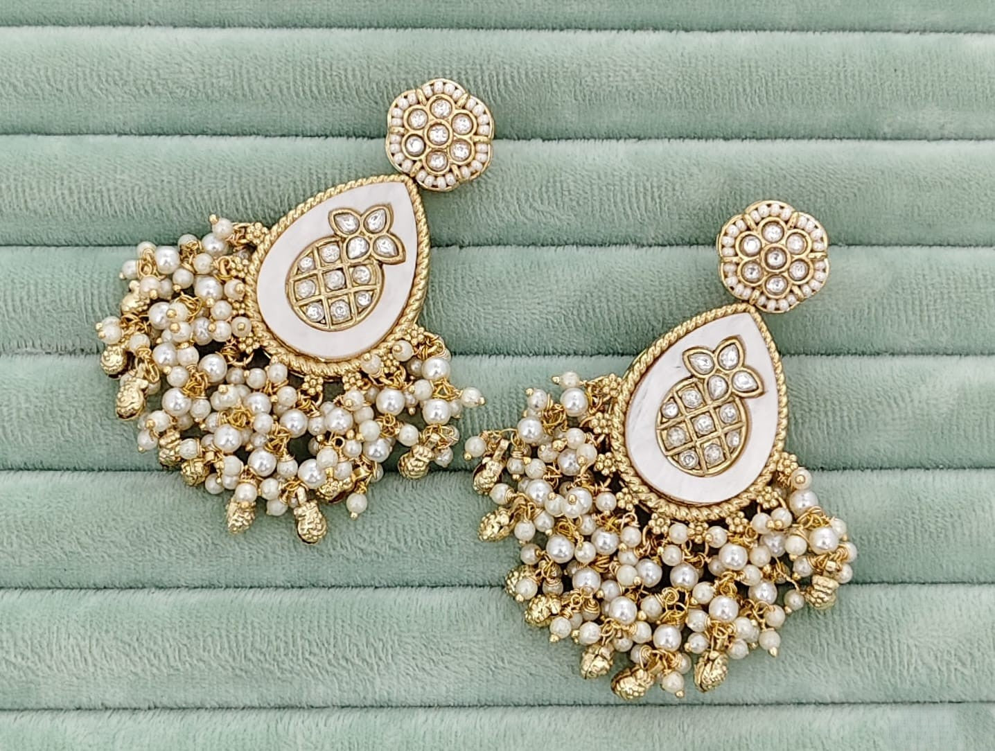 Premium Meena Paint Earrings