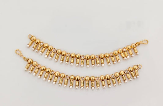 Stylish Copper Ear Chain