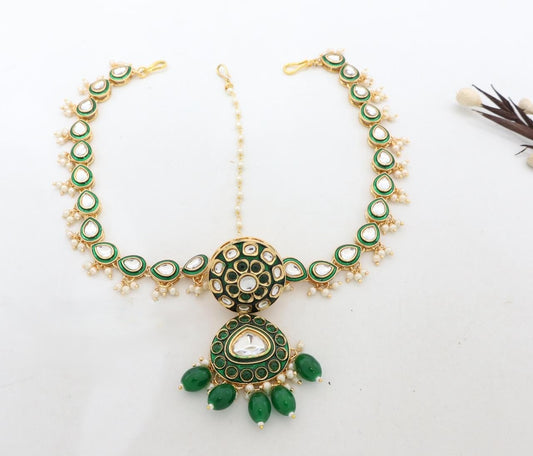 Premium High Gold Rajasthani Mang Tikka