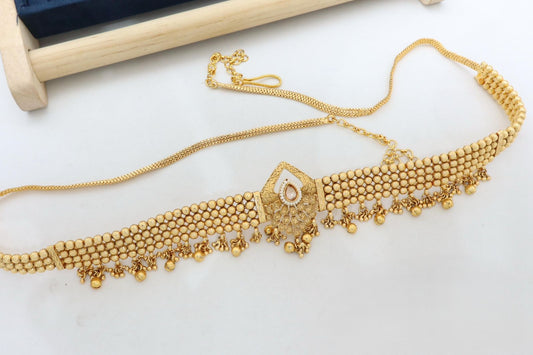 Premium HighGold Copper Kamar Belt/Hip Chain