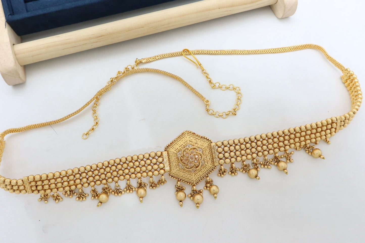 Premium HighGold Copper Kamar Belt/Hip Chain