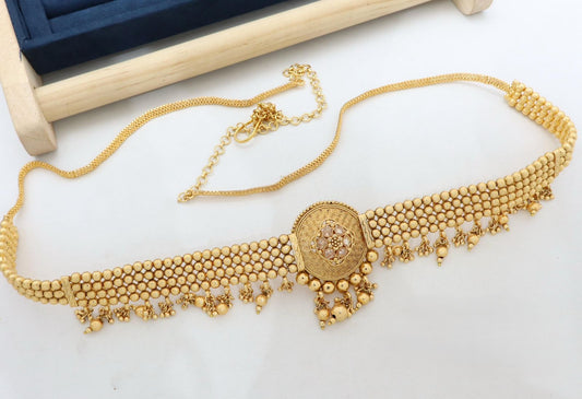 Premium HighGold Copper Kamar Belt/Hip Chain