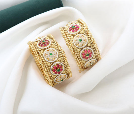 Premium Quality High Gold Openable Bangles