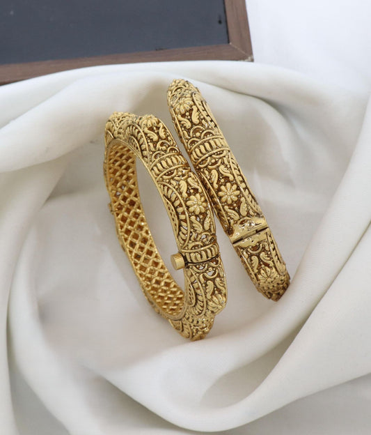Premium Brass High Gold Openable Bangles