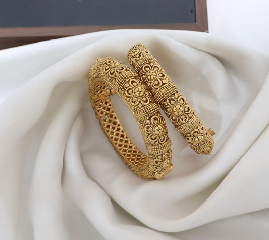 Premium Brass High Gold Openable Bangles