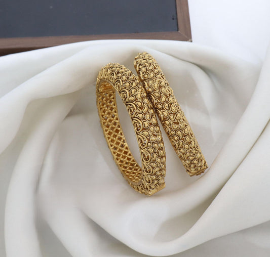 Premium Brass High Gold Openable Bangles