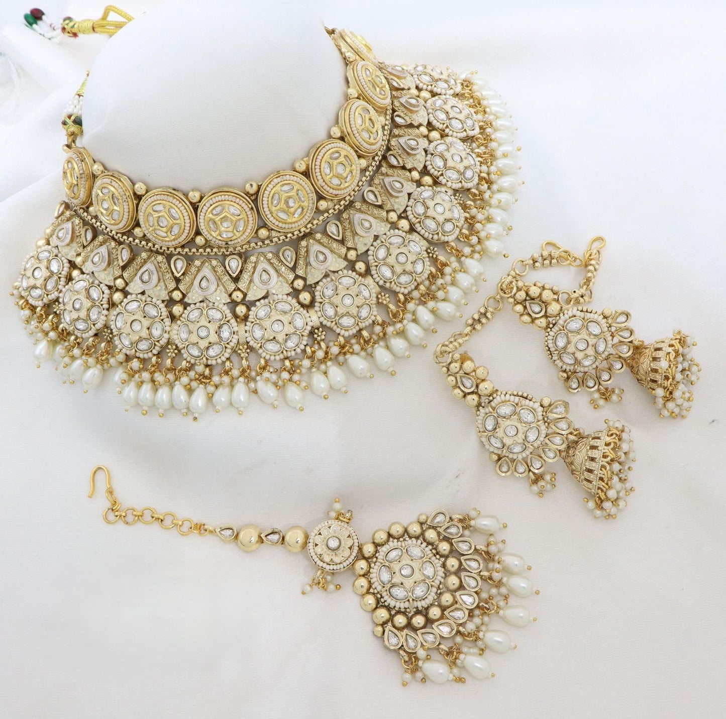 Semi Bridal Kundan Necklace
