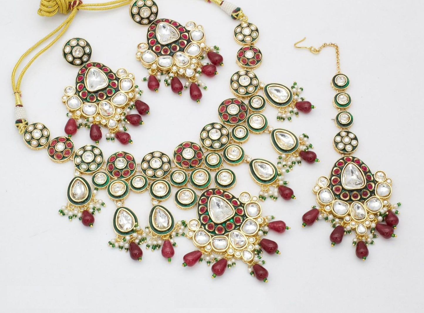 Real Polki Kundan Necklace