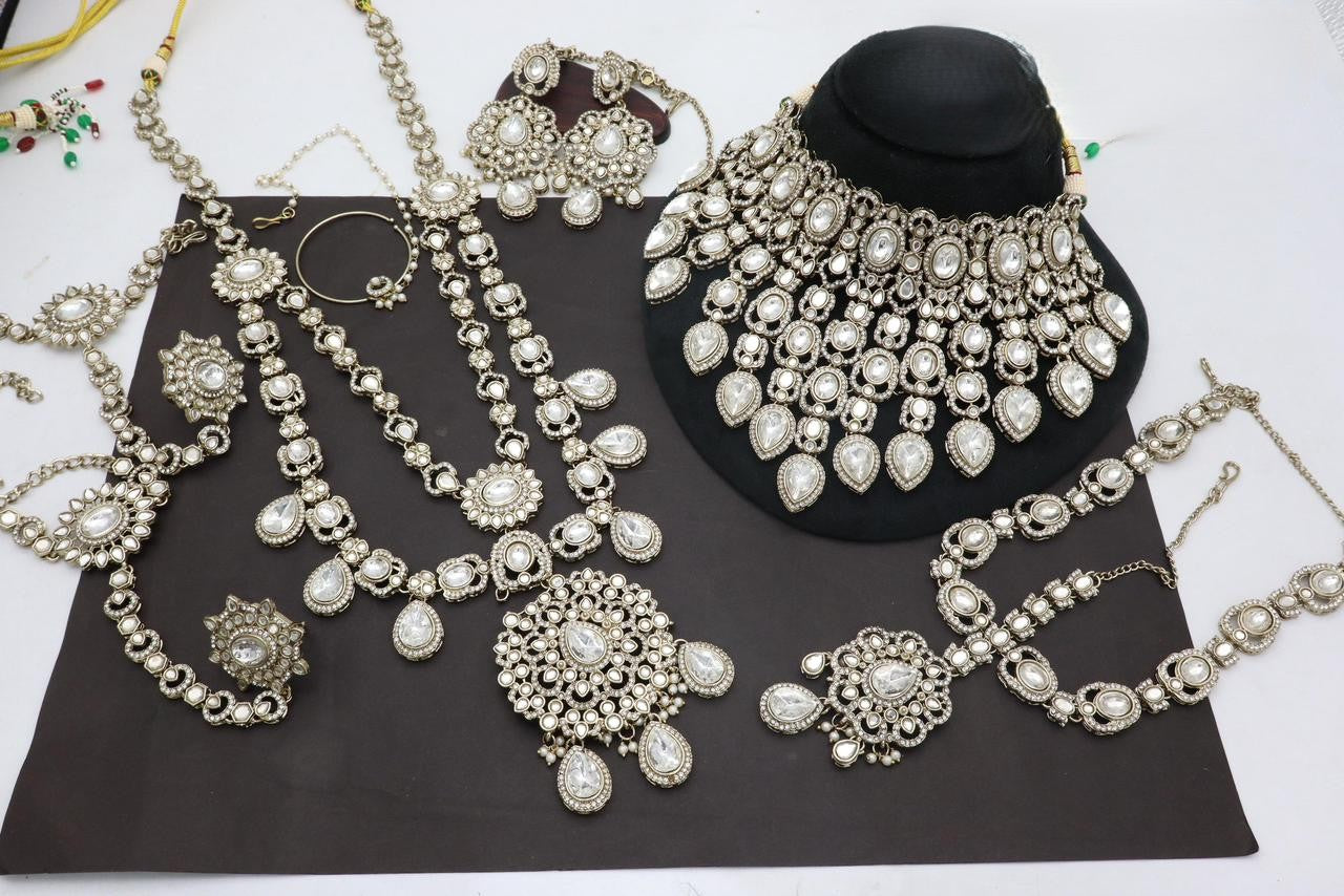 Premium Mehendi Gold Full Bridal Set