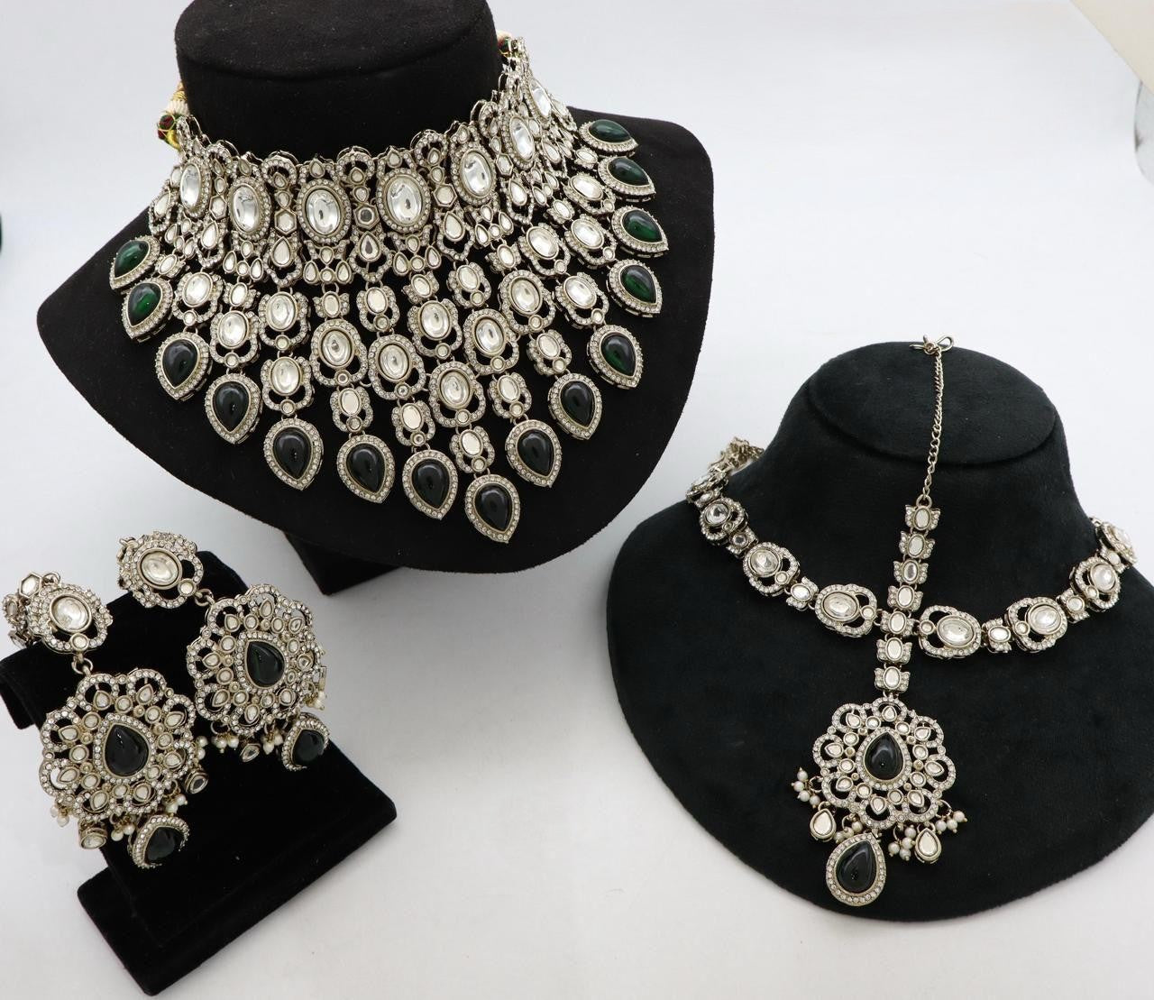 Premium Mehendi Gold Pakistani Semi Bridal