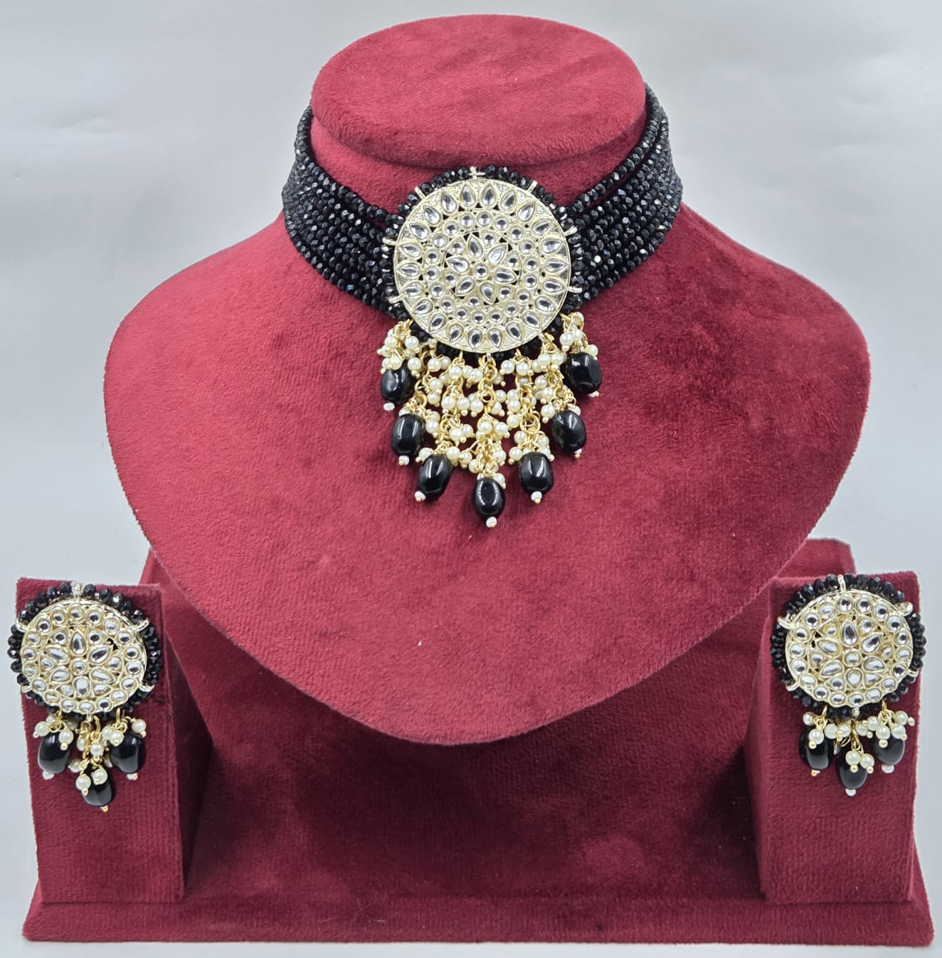 Crystal Kundan Choker
