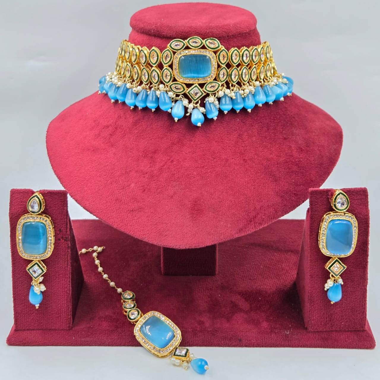 Monalisa Stone Choker Set