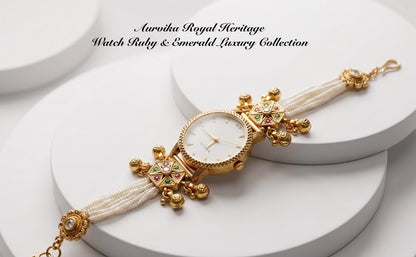 Royal Heritage – Ruby & Emerald Luxury Watch