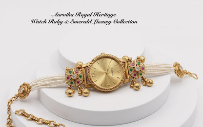 Royal Heritage – Ruby & Emerald Luxury Watch